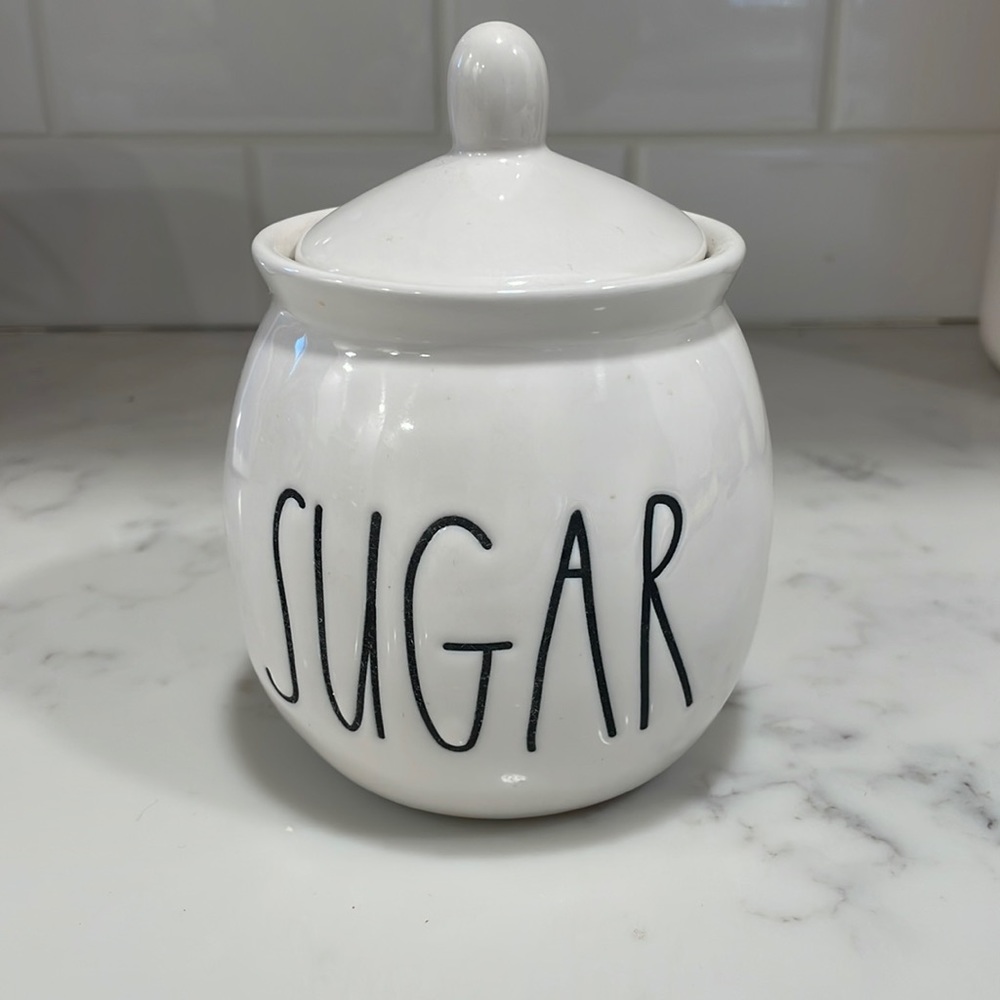 Rae Dunn sugar canister